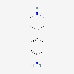 4-(4-Aminophenyl)piperidine structure, CAS 113310-52-4