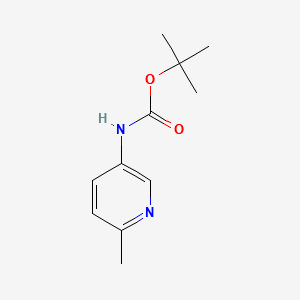 tert-butyl6-methylpyridin-3-ylcarbamate structure, CAS 323578-37-6