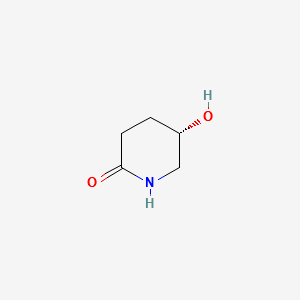 (S)-5-hydroxypiperidin-2-one structure, CAS 24211-54-9