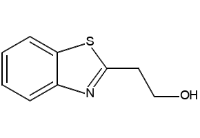 2-(benzo[d]thiazol-2-yl)ethanol structure, CAS 46055-91-8
