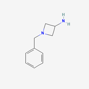 3-Azetidinamine,1-(phenylmethyl)- structure, CAS 223381-58-6
