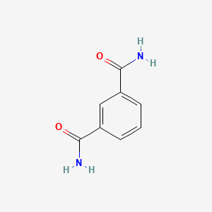 1,3-Benzenedicarbocamide structure, CAS 1740-57-4