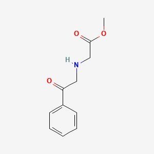 methyl2-(benzyloxycarbonylamino)acetate structure, CAS 158457-27-3