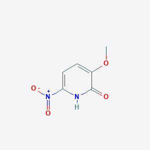 3-methoxy-6-nitropyridin-2-ol structure, CAS 1245648-51-4