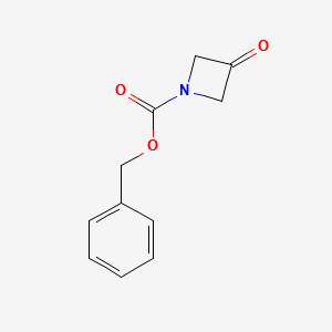 benzyl3-oxoazetidine-1-carboxylate structure, CAS 105258-93-3