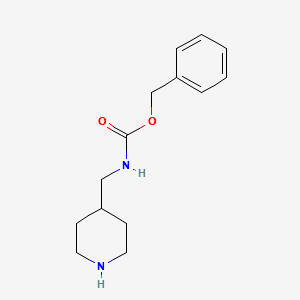4-(Cbz-aminomethyl)piperidine structure, CAS 132431-09-5