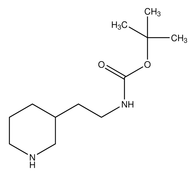 3-(Boc-aminoethyl)piperidine structure, CAS 215305-98-9