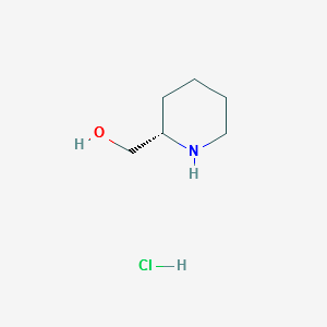 (S)-2-(Hydroxymethyl)piperidinehydrochloride structure, CAS 459834-03-8