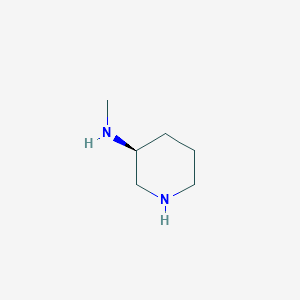 (S)-3-(Methylamino)piperidinedihydrochloride structure, CAS 80918-67-8