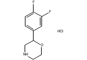 2-(2,6-Difluorophenyl)morpholine structure, CAS 1097797-82-4