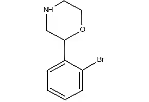 2-(2-Bromophenyl)morpholine structure, CAS 1097796-83-2