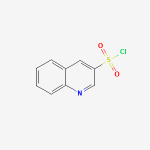 Quinoline-3-sulfonylchloride structure, CAS 159182-40-8
