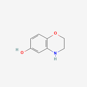 6-HydroxyBenzomorpholine structure, CAS 26021-57-8