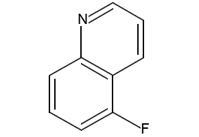 5-fluoroquinoline structure, CAS 394-69-4