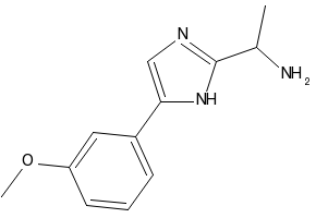 5-(3-Aminopropyl)-1H-imidazol-2-amine structure, CAS 202391-71-7