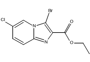 3-(6-bromopyridin-2-yl)-6-chloroimidazo[1,2-a]pyridine structure, CAS 1044733-65-4