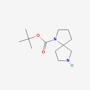 TERT-BUTYL1,7-DIAZASPIRO[4.4]NONANE-1-CARBOXYLATE structure, CAS 885268-47-3