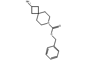 benzyl2-amino-7-azaspiro[3.5]nonane-7-carboxylate structure, CAS 147611-02-7