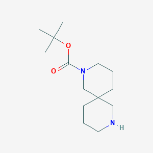 TERT-BUTYL2,8-DIAZASPIRO[5.5]UNDECANE-2-CARBOXYLATE structure, CAS 954240-14-3