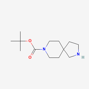 TERT-BUTYL2,8-DIAZASPIRO[4.5]DECANE-8-CARBOXYLATE structure, CAS 236406-39-6