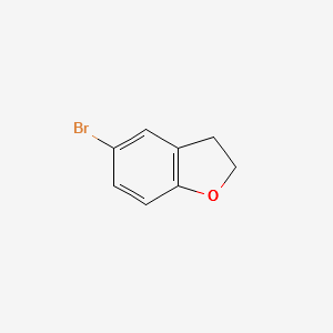 5-BROMO-2,3-DIHYDROBENZOFURAN structure, CAS 66828-78-6