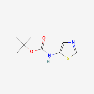 tert-butylthiazol-5-ylcarbamate structure, CAS 942631-50-7