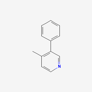 4-methyl-3-phenylpyridine structure, CAS 19352-29-5