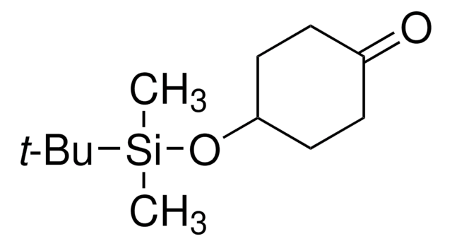 4-(tert-Butyl-dimethyl-silanyloxy)-cyclohexanone structure, CAS 55145-45-4