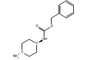 1-N-Cbz-trans-1,4-cyclohexyldiamine structure, CAS 149423-77-8