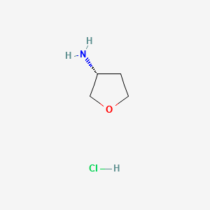 (R)-Tetrahydrofuran-3-aminehydrochloride structure, CAS 1072015-52-1
