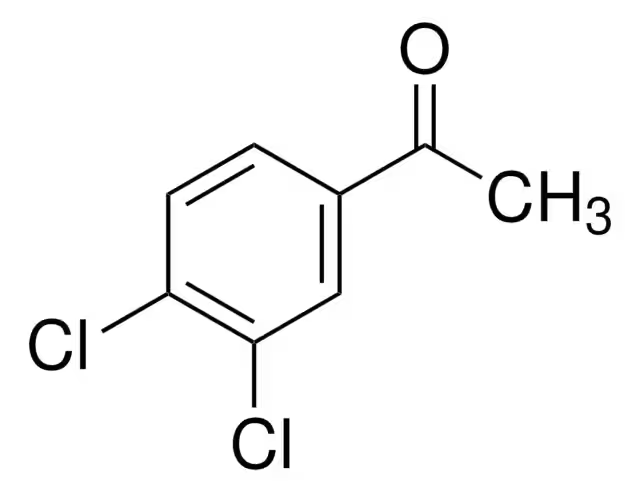 Ethanone,1-(3,4-dichlorophenyl)- structure, CAS 2642-63-9