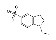 1-Ethylindoline-5-sulfonylchloride structure, CAS 947498-95-5
