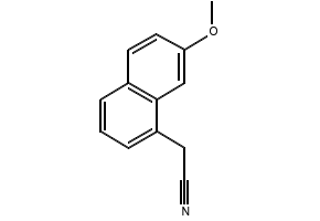 7-Methoxy-1-naphthylacetonitrile structure, CAS 138113-08-3