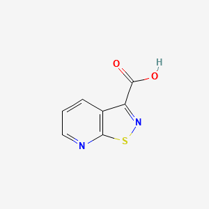 Isothiazolo[5,4-b]pyridine-3-carboxylicacid structure, CAS 932702-24-4