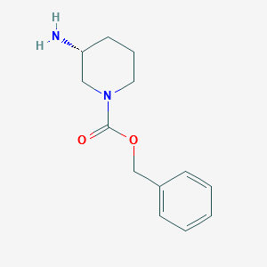 (R)-1-Cbz-3-aminopiperidine structure, CAS 1044560-96-4