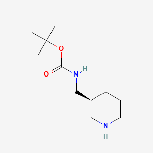 (R)-3-(Boc-aminomethyl)piperidine structure, CAS 1016167-99-9