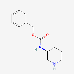 (R)-3-(Cbz-amino)piperidine structure, CAS 478646-32-1