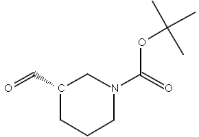 (S)-1-Boc-3-piperidinecarboxaldehyde structure, CAS 1008562-87-5