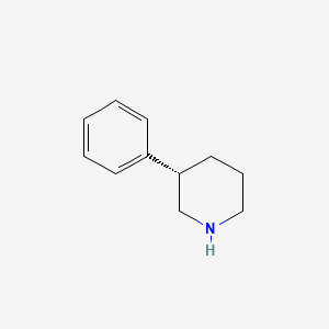 (S)-3-Phenylpiperidine structure, CAS 59349-71-2