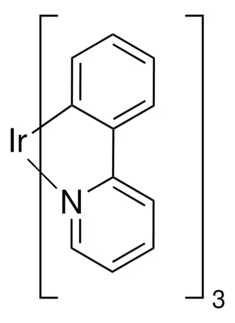 Tris(2-phenylpyridine)iridium(III) structure, CAS 94928-86-6