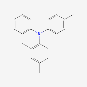 N-(2,4-Dimethylphenyl)-N-p-tolylbenzenamine structure, CAS 1071935-18-6