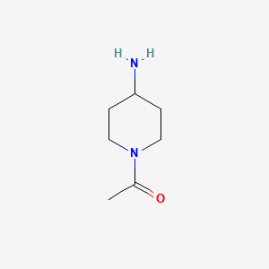 1-Acetyl-4-aminopiperidine structure, CAS 160357-94-8