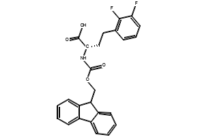 L-Tyrosine,2,3-difluoro- structure, CAS 182756-49-6