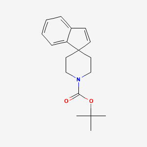1'-Boc-spiro(indene-1,4'-piperidine) structure, CAS 137419-24-0