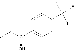 (R)-1-(4-Trifluoromethylphenyl)-1-propanol structure, CAS 112777-69-2