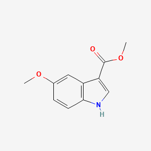 1H-Indole-3-carboxylicacid,5-methoxy-,methylester structure, CAS 172595-68-5
