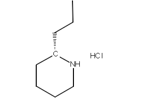 (S)-2-propylpiperidine structure, CAS 458-88-8