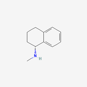 (R)-N-methyl-1,2,3,4-tetrahydronaphthalen-1-amine structure, CAS 199186-8-0