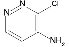 4-Amino-3-chloro-pyridazine structure, CAS 55928-83-1