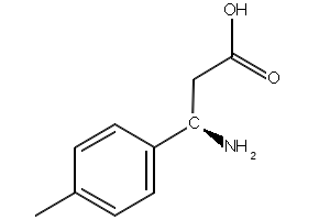 (R)-ß-(p-methylphenyl)alanine structure, CAS 479064-87-4